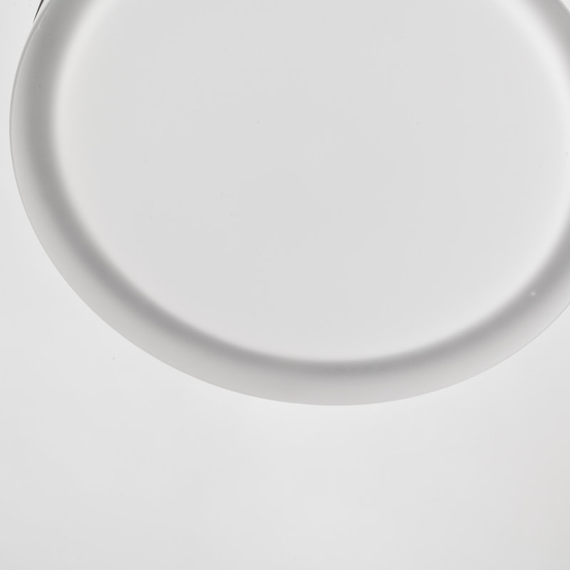 Luminaire encastré à 1 lumière DEL Pavillion, H 3 po x l 10,75 po x P 10,75 po, Noir