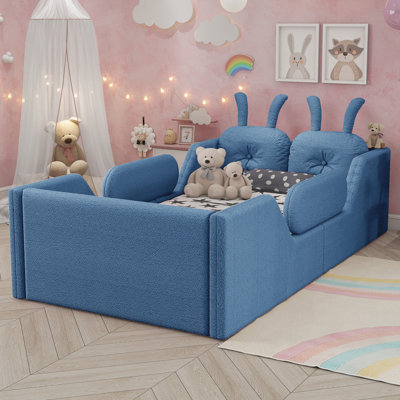 Lit plateforme simple tapissier