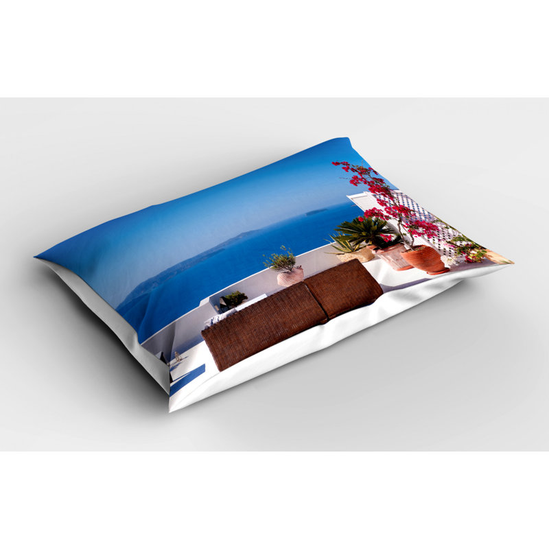 Polyester Toile Sham Set, Queen