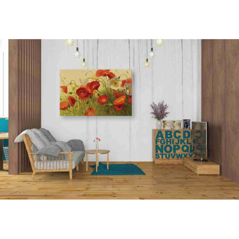«Havin a Heat Wave» par Shirley Novak, art mural sur toile, H 26 po x l 40 po x P 1,5 po