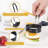 4-pack 3" Non-stick Egg Rings, Round Burger Patty & Pancake Molds