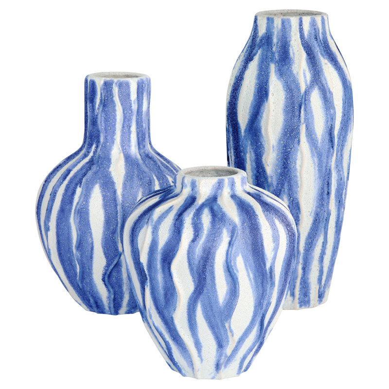 Ripple Handmade Ceramic / Porcelain Table Vase