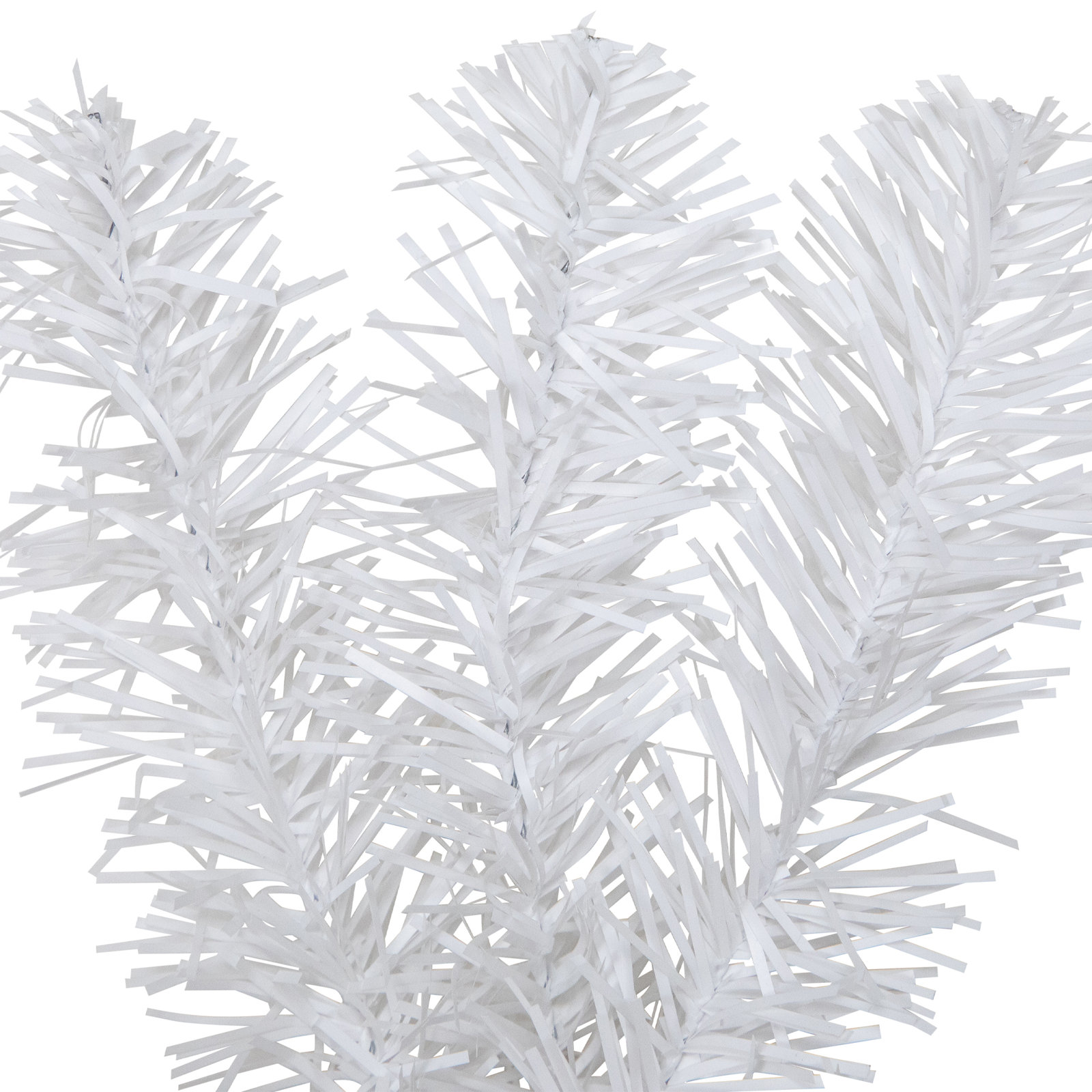 Canadian Canadian Pine Artificial Christmas Wreath, White, 30" W x 30" H x 6" D