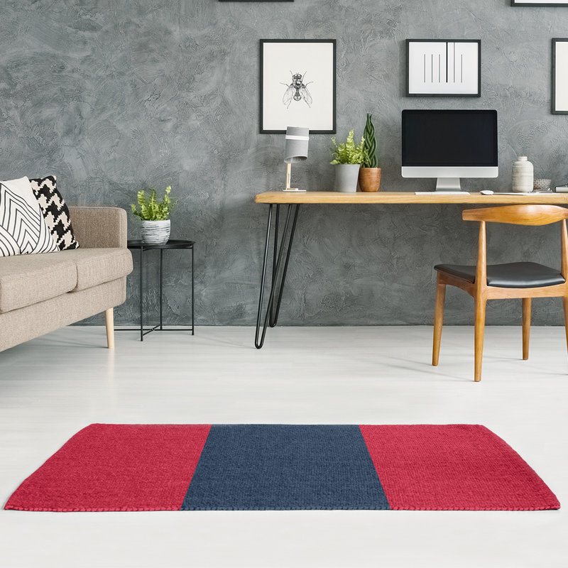 Chenille Indoor Rug, Rectangle 4' x 6'