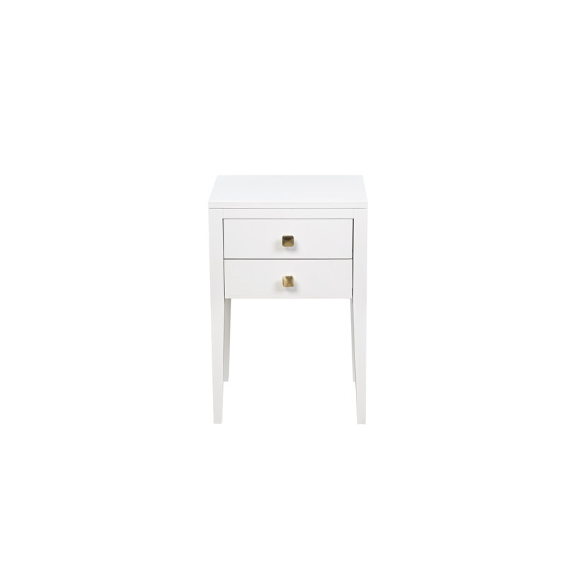 Jeylon 40cm W Solid + Manufactured Wood Bedside Table