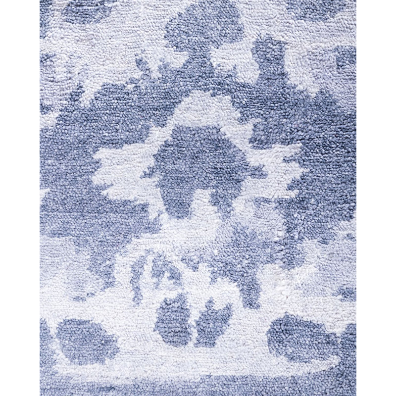 Overdyed One-of-a-Kind 8' 2" X 10' 1" Hand Knotted Area Rug