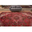 Grand tapis traditionnel en laine rouge 10x13