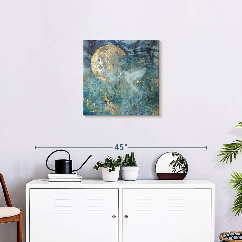 Kelan Slivers Of The Moon II, H 20 po x l 20 po
