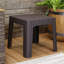 Table de bout carrée en plastique Broshouse-1514889563