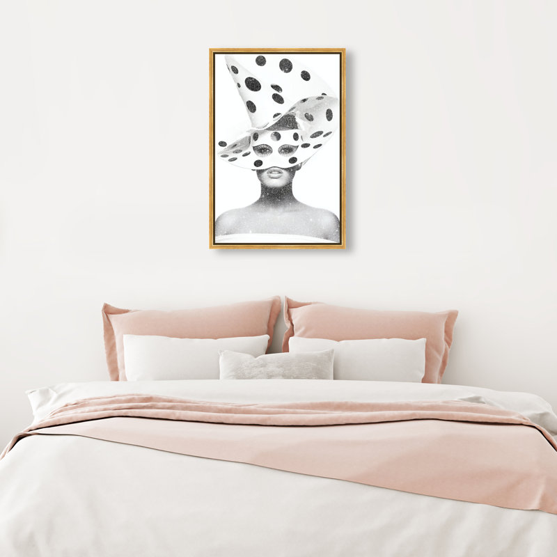 Spotted Sovereign Print by Oliver Gal, 55"H x 37"W, Gold Floater Frame