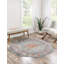 Tapis contemporain Mulvihill couleur bord de mer-2020842948
