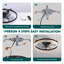 Ventilateur de plafond à intensité variable 20 "avec lumières DEL Peronne-169909111