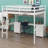 Loft Bed With Desk, Cabinets, Drawers And Bedside Tray, Charging Station-285266201