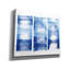  «Blue Geometric Abstract 1» par Wild Apple Portfolio, art mural sur toile, 24 po x 20 po
