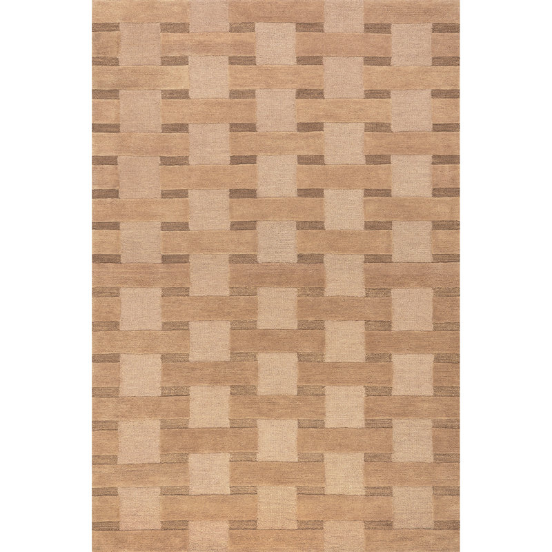 Remy Crosshatch Wool Area Rug, Rectangle 8'6" x 11'6"