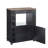 Nazaro Utility Cart with Wheels and Built-In Outlets-1398544774