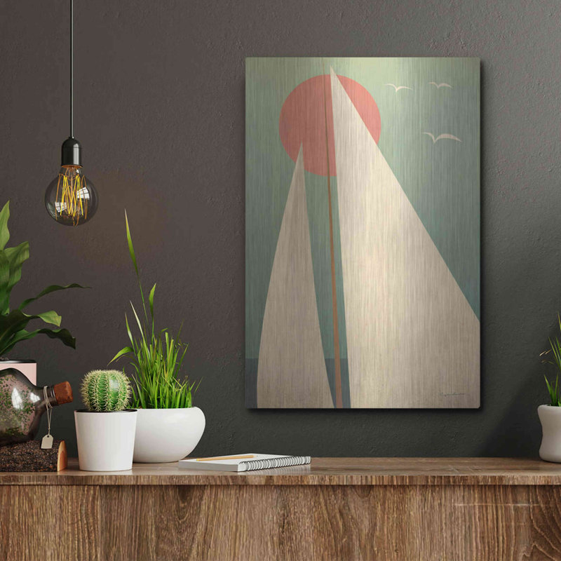 «Sails III» par Ryan Fowler, H 16 po x l 12 po