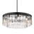Rodrico 9 - Light Steel Dimmable Geometric Chandelier-118804819