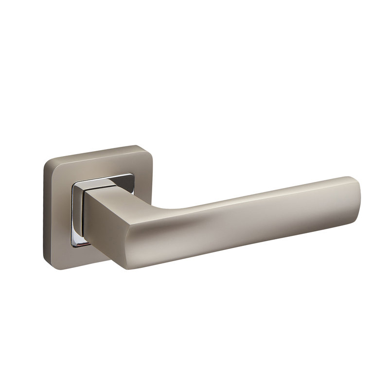 Denver Standard Latch Door Handle Pack, Light Grey