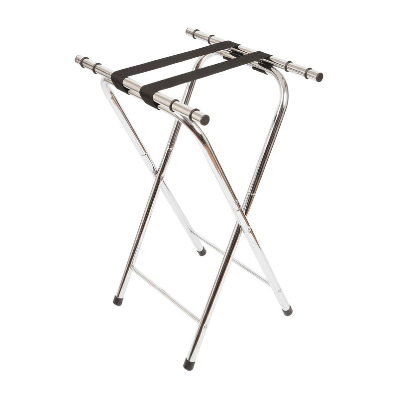 Metal Bar Cart, Chrome
