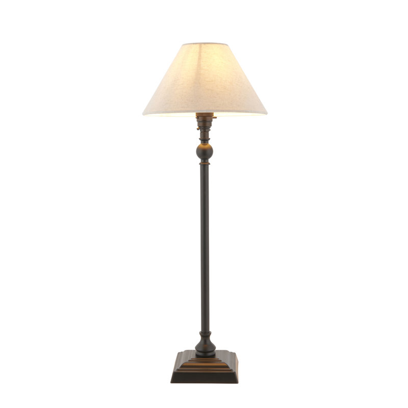 Metal Table Lamp, Black