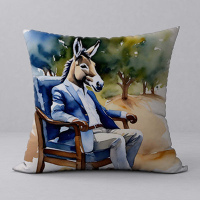 Reversible Throw Pillow
