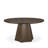 Hosmer Solid Mango Wood Round Dining Table-1768949637-1768949636