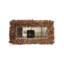 Miroir rectangulaire Alfrida en jacinthe d'eau-125430945