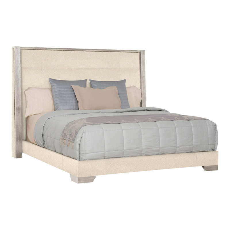 Thom Filicia Home Century Bed, Casa Blanca, Kimoni Natural, Yes