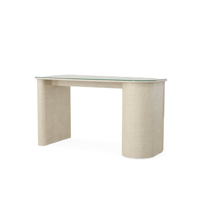 Micco Glass Writing Desk