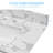 31" W Quartz Stone Vanity Top With Rectangular Undermount Sink And 4" Backsplash