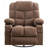 Oversized Massage Swivel Recliner Chair With Lumbar Heating And Multiple Features For Ultimate Comfort And Relaxation, Recliner-2121699174