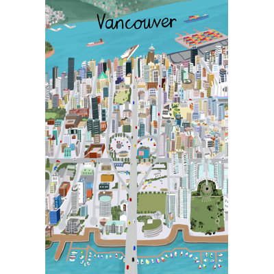 Vue d'en haut Vancouver