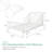 Quinn Whimsical Metal Toddler Bed-72590039
