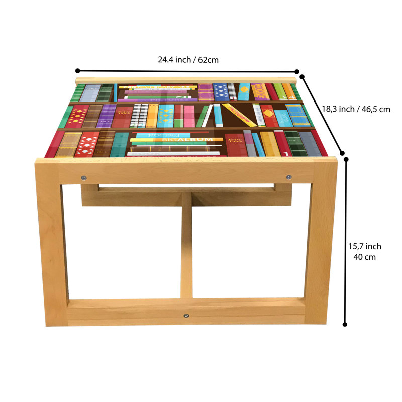 Jaece Sled Coffee Table, 62cm H x 46cm W x 40cm D