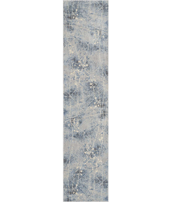 Tapis argenté, Tapis de couloir 2 pi 3 po x 10 pi