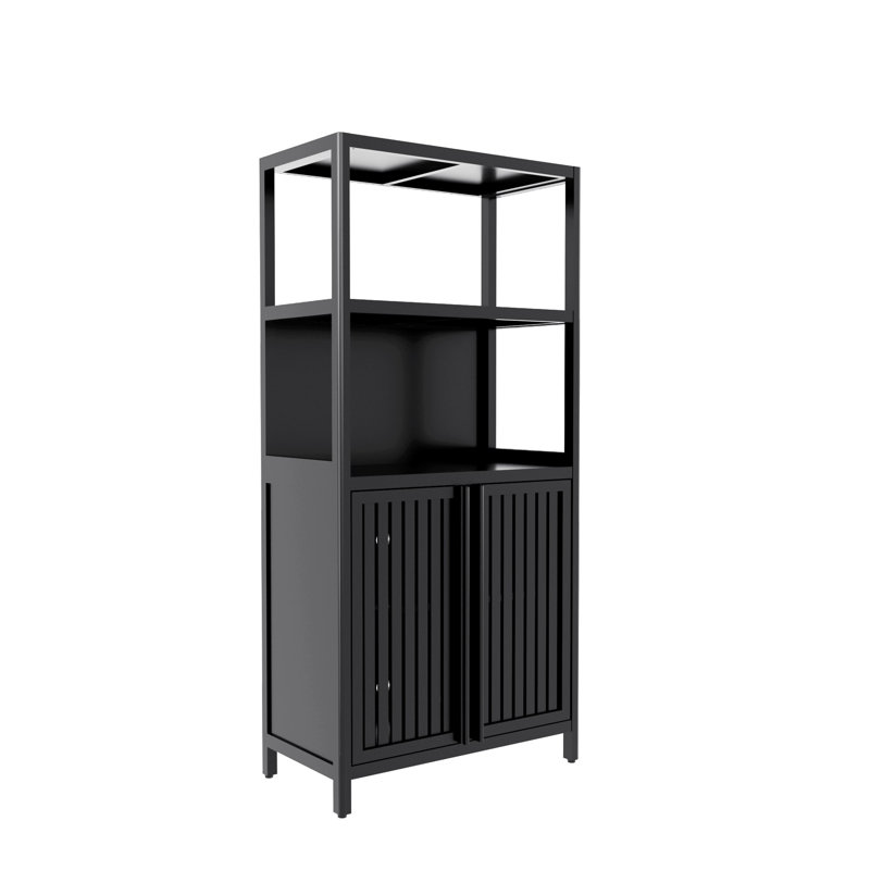 Bamboo 52'' Tall Storage Cabinet