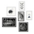 Turnalar «Silhouettes of Life» Hexaptych
