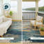Tapis abstrait lavable à la machine intérieur / extérieur ACN2995-1333860416-1333860423