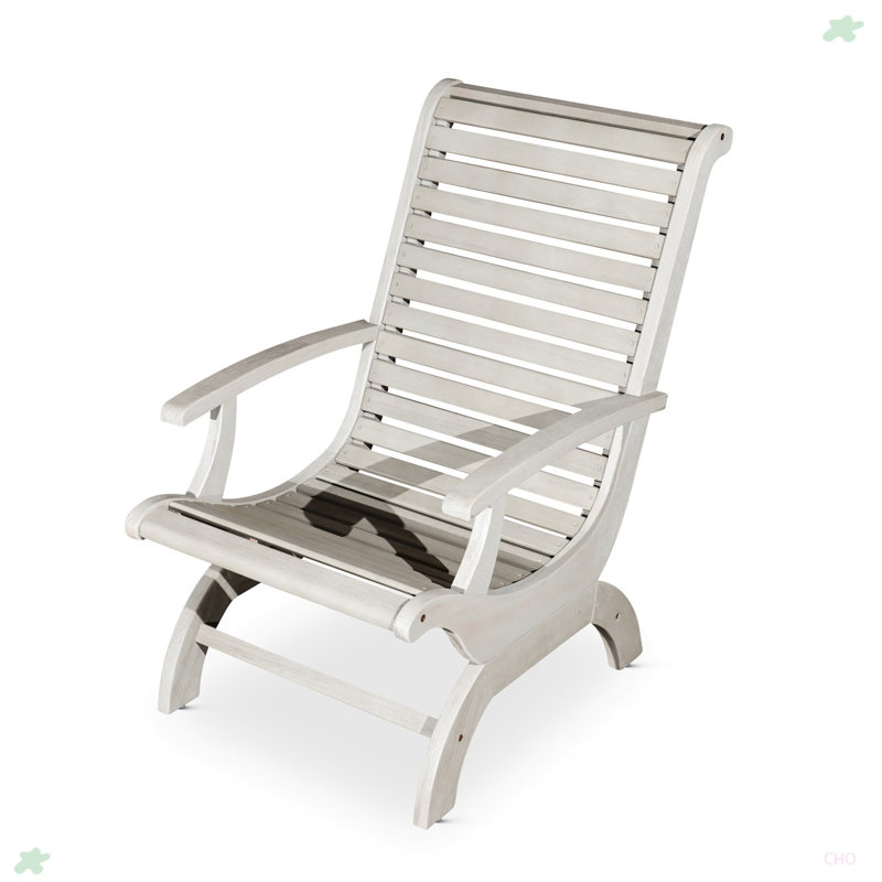 Chaise en bois d'eucalyptus