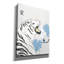 «Japanese Art Style Dessin White Tiger» par Sabrina Balbuena, art mural sur toile, 26 po x 34 po-1487591931