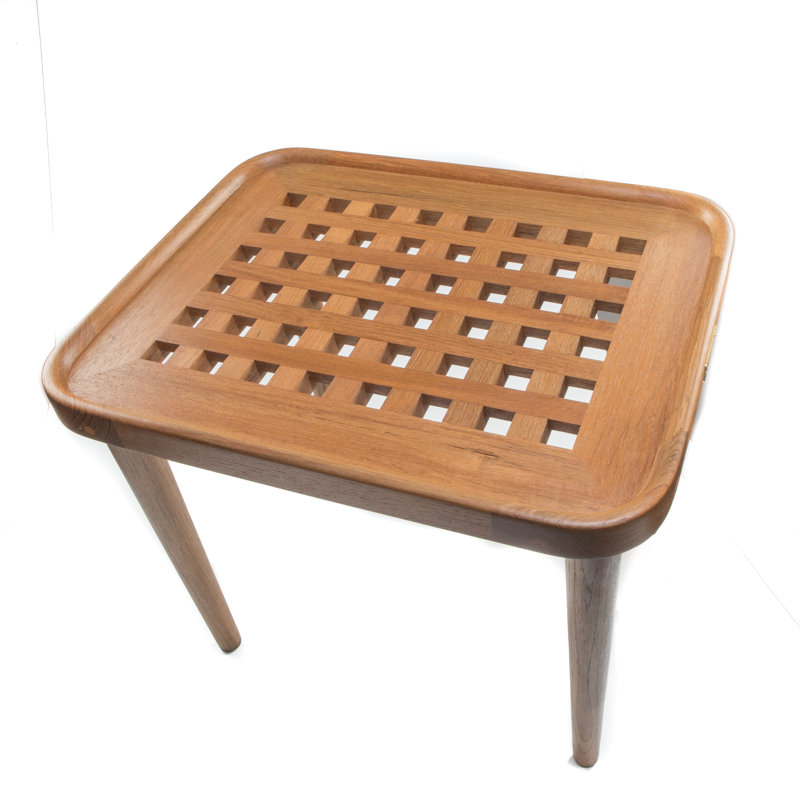 Gayron Solid Wood End Table