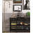 Verona Arc Floor Lamp with Glass Shade in Brass/Clear-148200289-148200346
