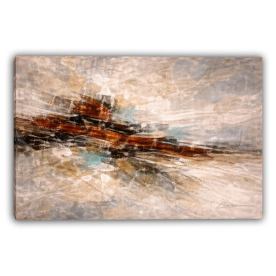 «Desert Pulse», art mural sur toile tendue