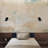 Coastal Beige Abstract Plaster Wall Mural-269874241