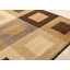 Tapis brun à carreaux Faira-107120125