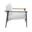 Fauteuil en polyester 32,25 po Durr-1319626867