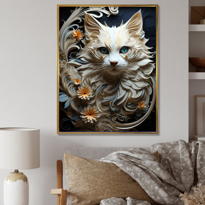 «Balinese Beauty Cat», reproduction d'art mural