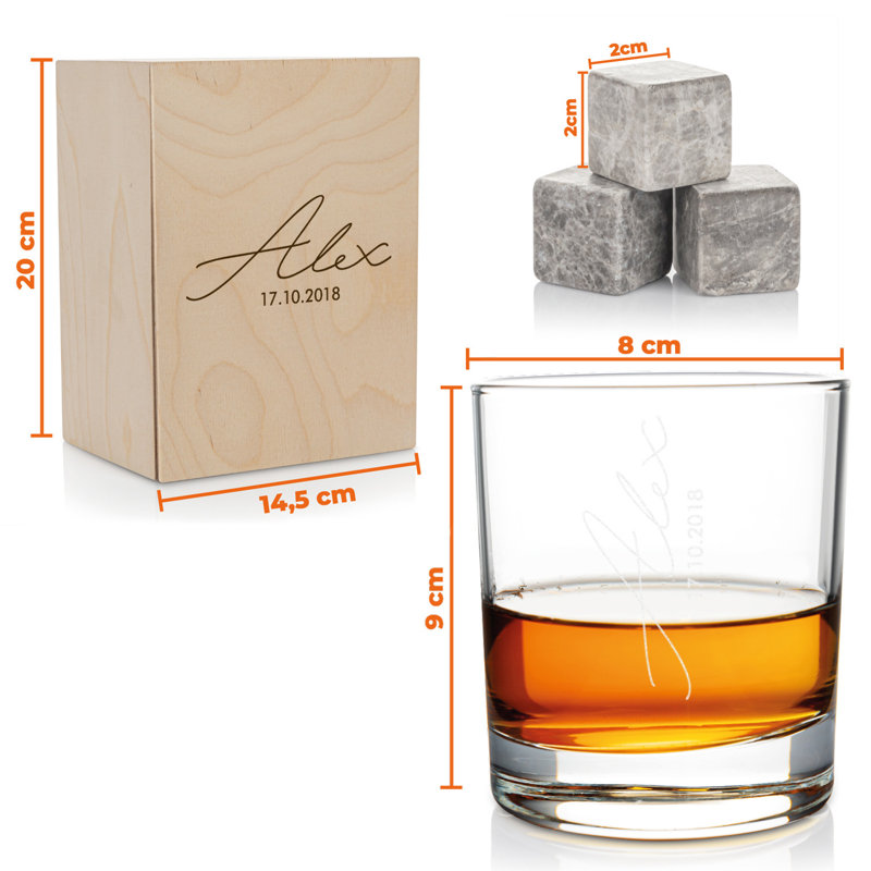 350ml Whiskey Glass Set, Yes