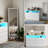Commode 6 tiroirs avec miroir Kaydia